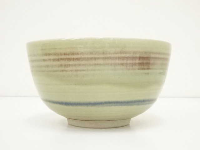 道具 ] - 道具 九谷焼 利岡光仙造 桃青釉鉢（共箱） | ネットショップ